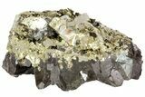 Sphalerite and Pyrite Crystal Association - Peru #72601-1